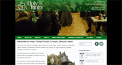 Desktop Screenshot of holytrinitystroudgreen.org.uk